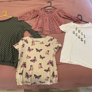 4 blouse top bundle